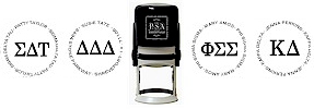 College & Sorority Self-Inking Stampers by PSA Essentials