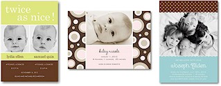 Photo Birth Announcements by Stacy Claire Boyd