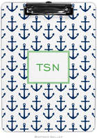 Boatman Geller - Personalized Clipboards (Anchors Navy)