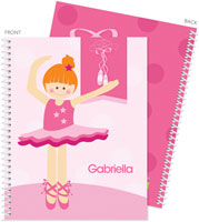 Spark & Spark Note Notebooks - Love For Ballet (Red Hair)