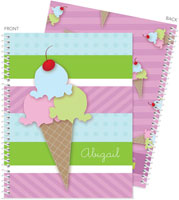 Spark & Spark Note Notebooks - Yummy Ice Cream