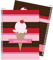 Spark & Spark Note Notebooks - Strawberry Cone