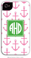 Boatman Geller Hard Phone Cases - Anchors Pink (Preset) (BACKORDERED)