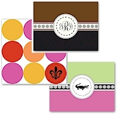Faux Stamp Stationery by Noteworthy