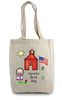Pen At Hand Stick Figures - Tote Bag - Schoolhouse
