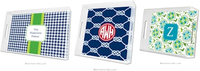 Lucite Trays by Boatman Geller