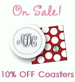 10% off all coasters