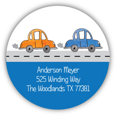 Address Labels by Kelly Hughes Designs (Vroom Vroom)