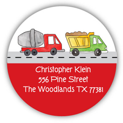 Address Labels by Kelly Hughes Designs (Construction Zone)