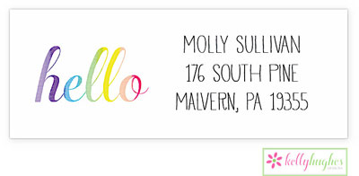 Address Labels by Kelly Hughes Designs (Hello Rainbow)