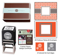 Three Designing Women - Custom Stamper Desk Set Gift Certificate (Emma)