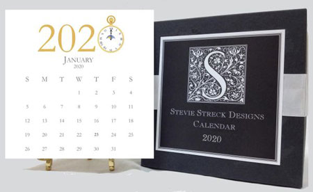 Stevie Streck Designs Desk Calendar 2020 More Than Paper