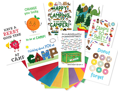 Kamp Kids Camp Greeting Card Packs - KA10