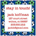 Keep In Touch Cards by iDesign - Soccer Boys (Camp)