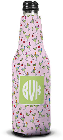 Neoprene Zipper Bottle Koozie, Personalized Drinkware