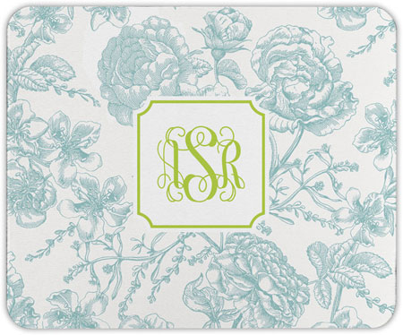 Boatman Geller - Create-Your-Own Mouse Pads (Floral Toile)
