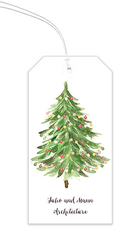 Hanging Gift Tags by Little Lamb Design (Bright Tree)