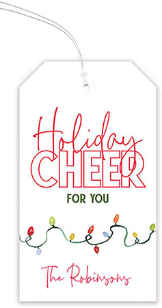 Hanging Gift Tags by PicMe Prints (Lights Aglow)