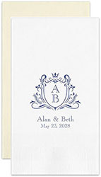 Regal Personalized Flat Printed Guest Towels by Embossed Graphics