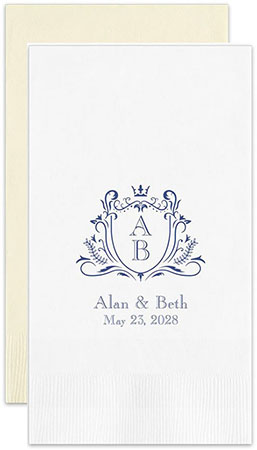 Regal Personalized Flat Printed Guest Towels by Embossed Graphics