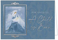 Holiday Greeting Cards by Carlson Craft - Blessed Arrival: More Than Paper