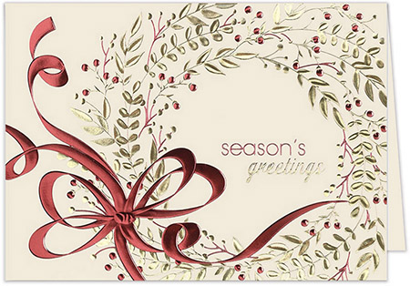 Holiday Greeting Cards by Carlson Craft - Fashionable Season