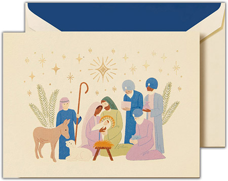 Holiday Greeting Cards by Crane & Co. - Nativity