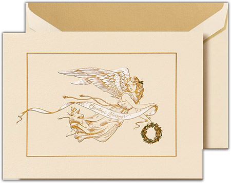 Holiday Greeting Cards by Crane & Co. - Christmas Angel