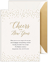 Holiday Invitations by Crane & Co. - Cheers