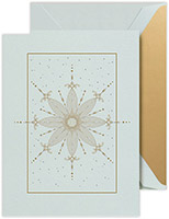 Holiday Greeting Cards by Crane & Co. - Snowflake Jewel