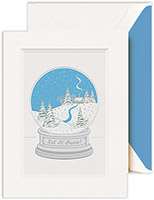 Holiday Greeting Cards by Crane & Co. - Snow Globe