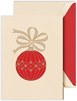 Holiday Greeting Cards by Crane & Co. - Quilted Ornament