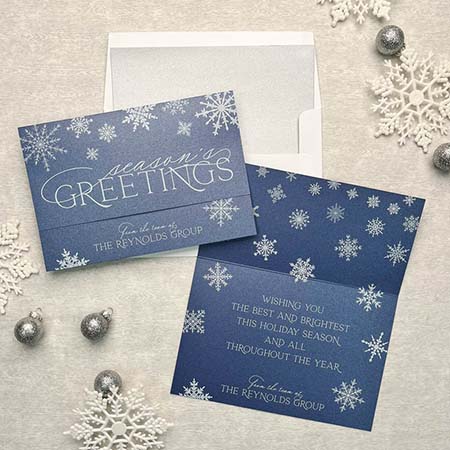 Holiday Greeting Cards by Designers' Fine Press (Season's Greetings with Foil)