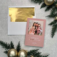 Holiday Photo Mount Cards by Designers' Fine Press (Bright Wishes)