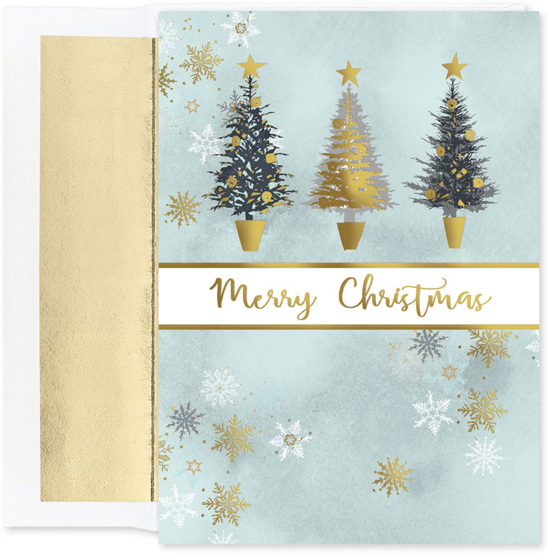 PrePrinted Boxed Holiday Cards by Masterpiece Studios (Christmas Tree