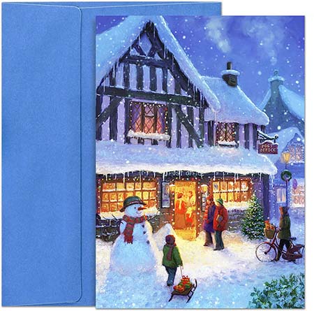 Pre-Printed Boxed Holiday Greeting Cards by Masterpiece Studios (Postmarked Memories)