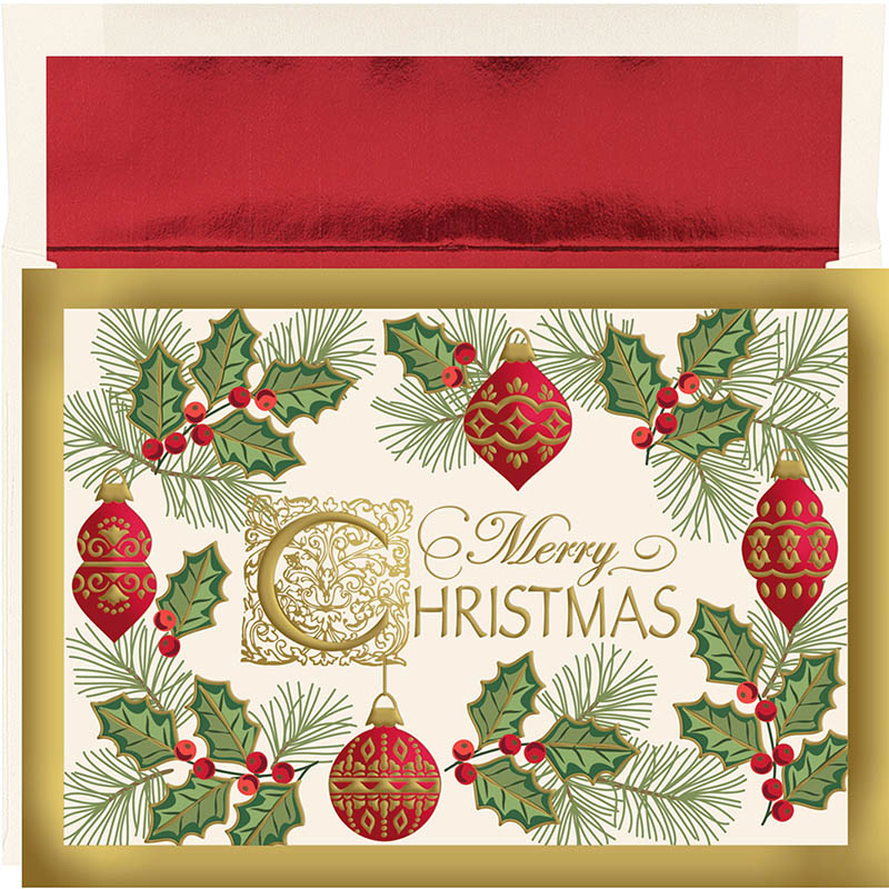 Pre-Printed Boxed Holiday Greeting Cards by Masterpiece Studios ...