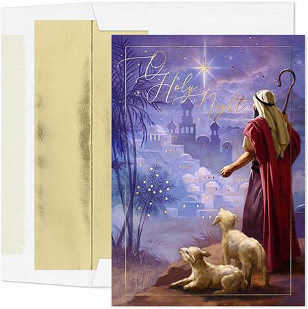 Pre-Printed Boxed Holiday Greeting Cards by Masterpiece Studios (Night of Wonder)