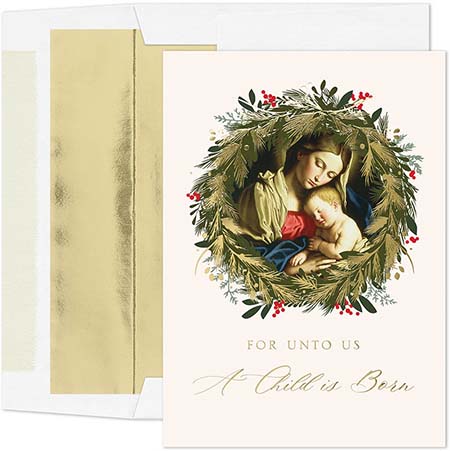 Pre-Printed Boxed Holiday Greeting Cards by Masterpiece Studios (Divine Love)