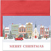 Pre-Printed Boxed Holiday Greeting Cards by Masterpiece Studios (Christmas Village)