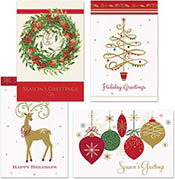 Pre-Printed Boxed Holiday Greeting Cards by Masterpiece Studios (Classic Assortment)