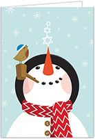 Interfaith Holiday Greeting Cards by MixedBlessing (Snowman)