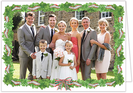 Digital Holiday Photo Cards by PicMe Prints (Festive Ribbon)