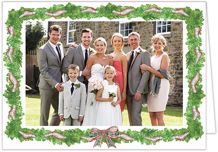 Holiday Photo Mount Cards by PicMe Prints (Festive Ribbon)