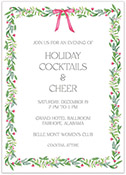 Holiday Invitations by PicMe Prints (Festive Flora)