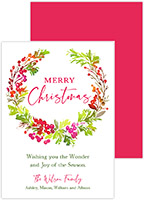 Holiday Greeting Cards by PicMe Prints (Vibrant Wreath)