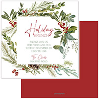 Holiday Invitations by PicMe Prints (Winter Garden)