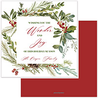 Holiday Greeting Cards by PicMe Prints (Winter Garden)