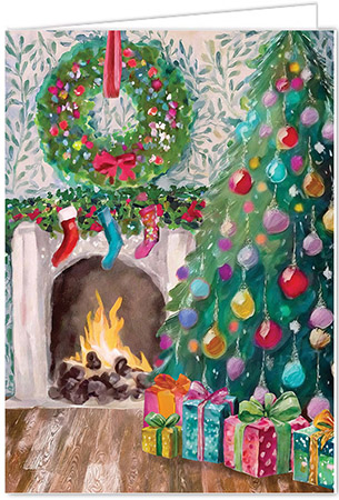 Non-Personalized Holiday Greeting Cards by Piper Fish Designs (Cozy Christmas)