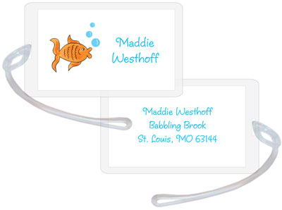 Kelly Hughes Designs - Luggage/ID Tags (Goldie The Fish)